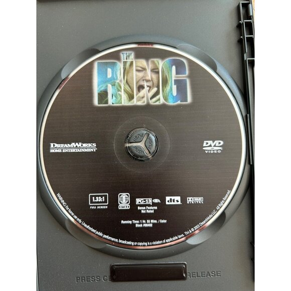 The Ring Full Screen DVD Horror Movie - Picture 2 of 4